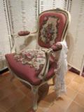 1930French�@PetitPoint�@arm chair
